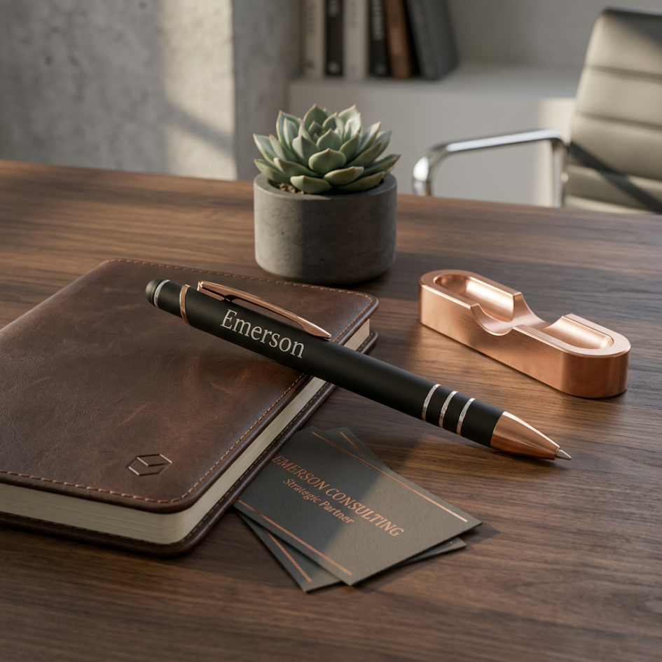 Caneta Personalizada com Nome em Metal Luxo – Presente Elegante e Exclusivo