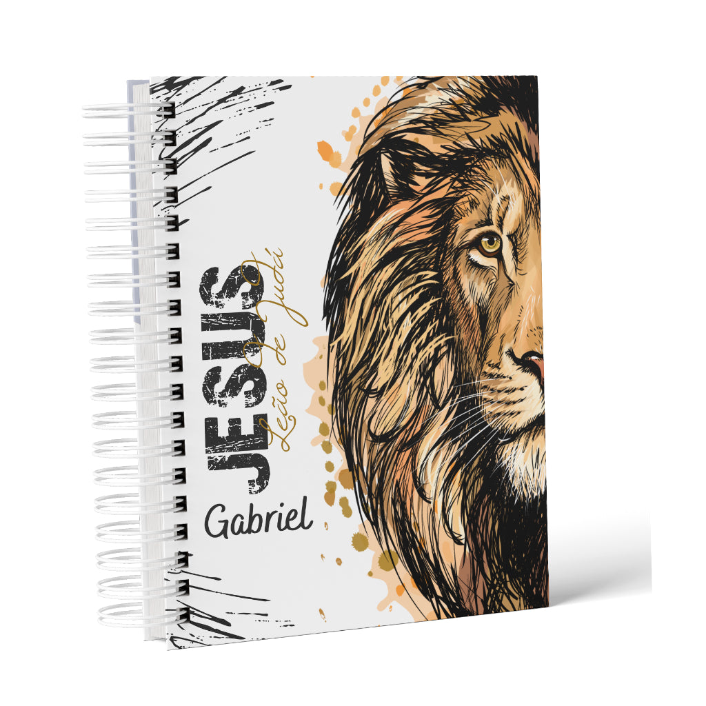 Caderno Devocional Planner Evangélico - Capa Personalizada