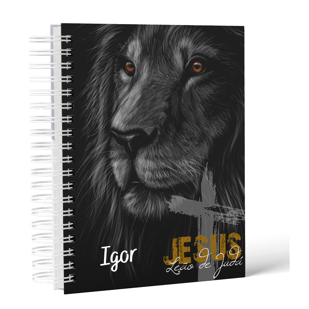 Caderno Devocional Planner Evangélico - Capa Personalizada