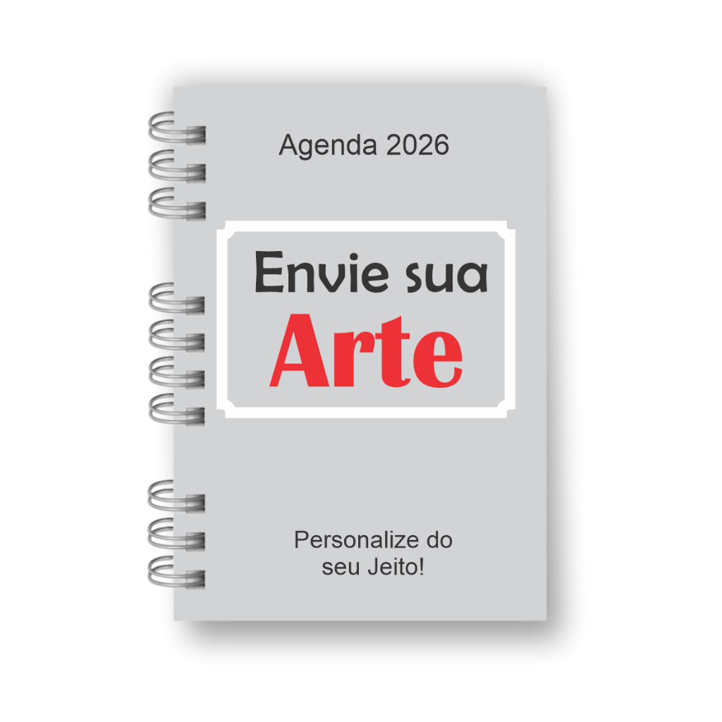 Agenda 2027 Personalizada com Logo - Foto - Empresa