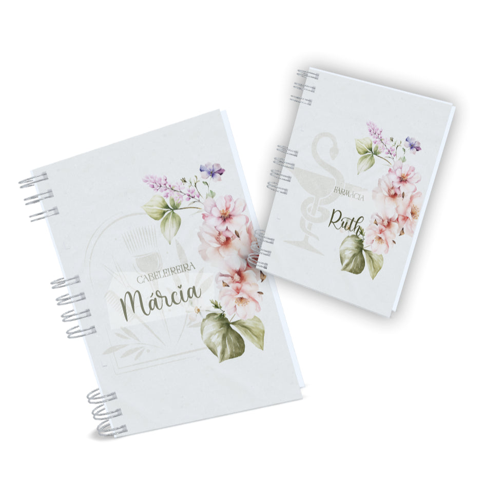 Caderno - Nome Personalizado - Profissões - Capa Dura - 200pag